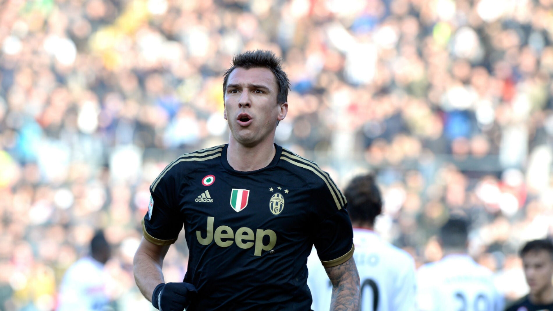 Mandzukic celebra un gol