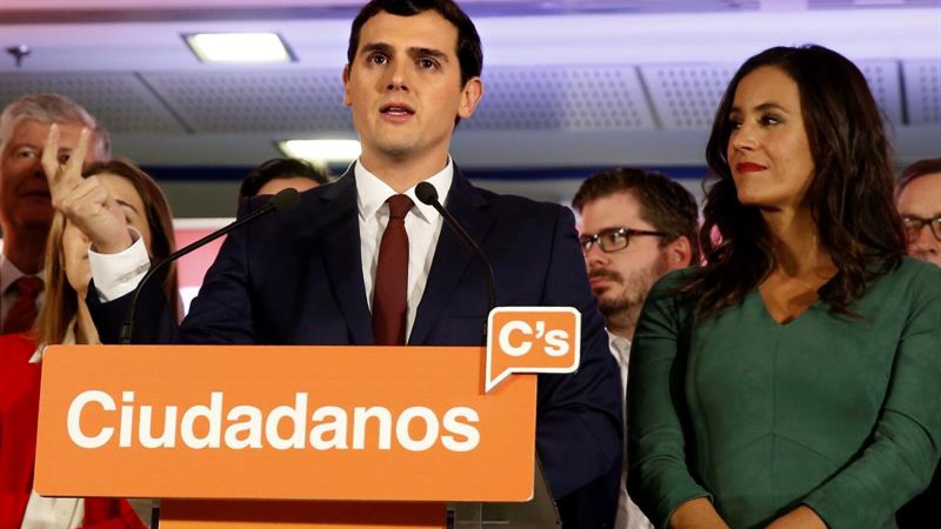 Albert Rivera, l&iacute;der de Ciudadanos