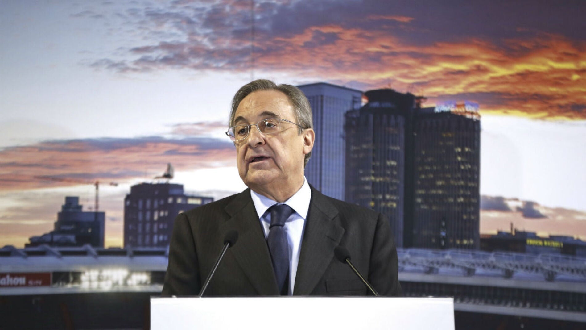 Florentino P&eacute;rez, presidente del Real Madrid