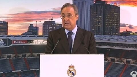 Florentino P&eacute;rez, presidente del Real Madrid
