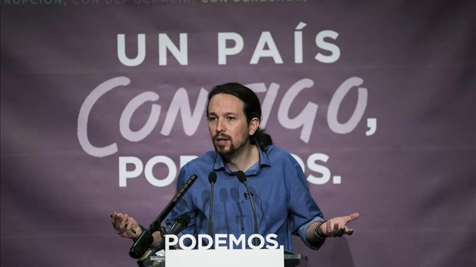 Pablo Iglesias analiza el panorama político tras las eleccione
