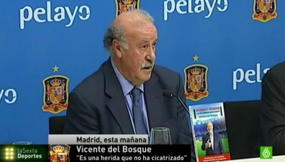 Del Bosque, en rueda de prensa