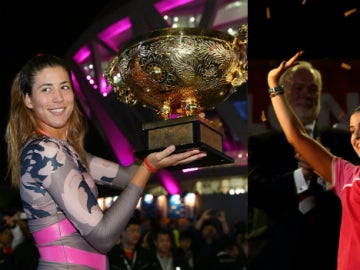 Garbiñe Muguruza y Carolina Marín, protagonistas del año 2015