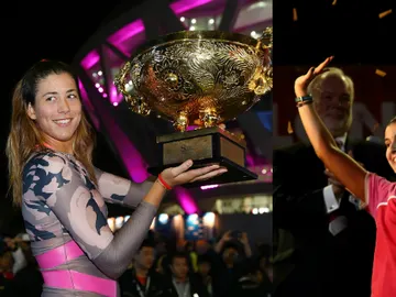 Garbiñe Muguruza y Carolina Marín, protagonistas del año 2015 Garbiñe Muguruza y Carolina Marín, protagonistas del año 2015