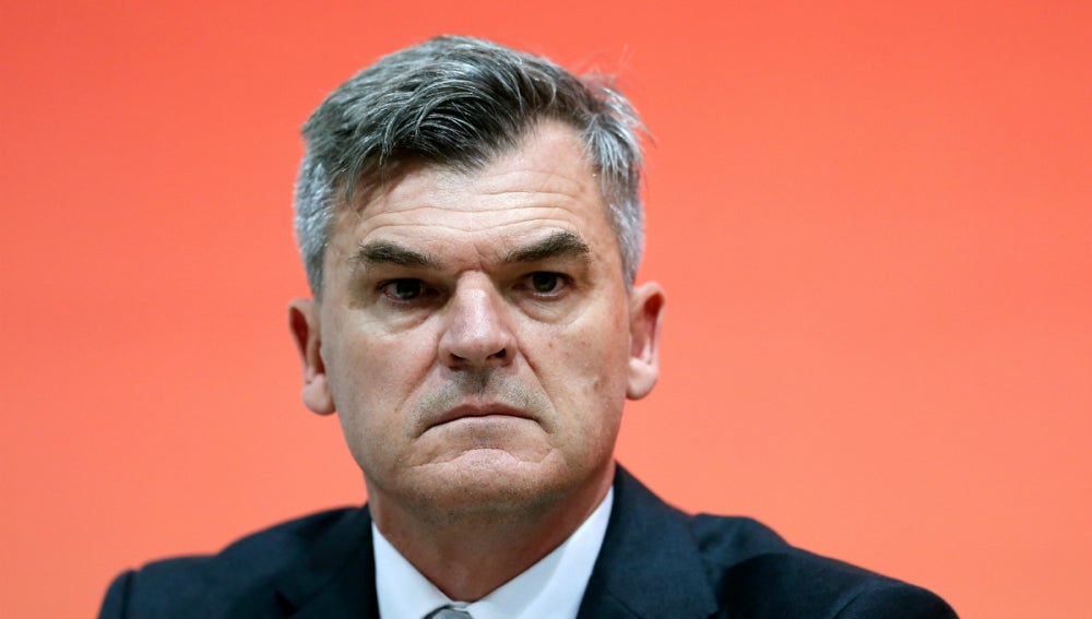 Nick Davies, durante una comparecencia
