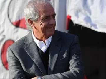 D'Onofrio, durante un partido del River Plate D'Onofrio, durante un partido del River Plate