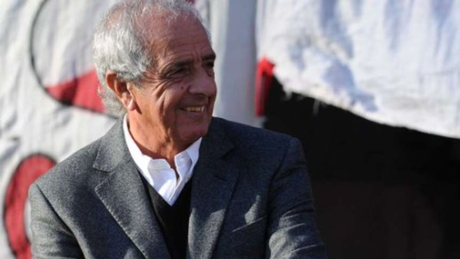 D'Onofrio, durante un partido del River Plate