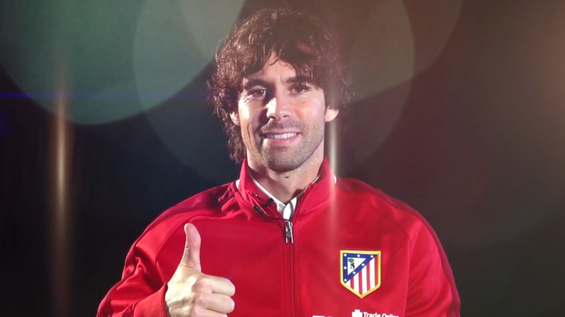 Tiago, durante la entrevista