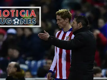 Simeone y Fernando Torres Simeone y Fernando Torres