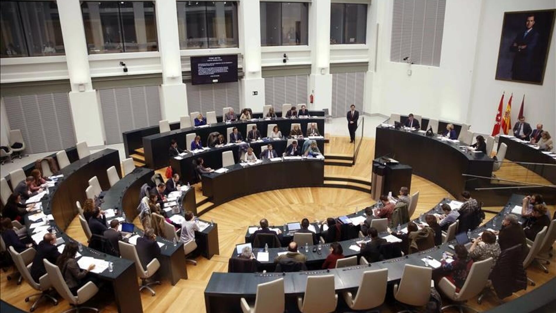 El pleno del Ayuntamiento de Madrid