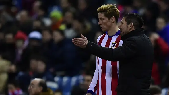 Simeone y Fernando Torres Simeone y Fernando Torres
