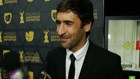 Ra&uacute;l Gonz&aacute;lez, excapit&aacute;n del Real Madrid