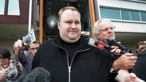 Kim Dotcom, fundador de Megaupload. Kim Dotcom, fundador de Megaupload.