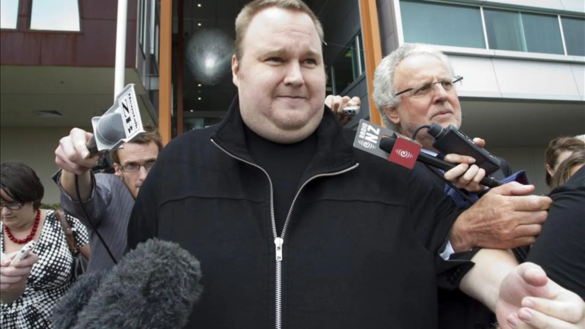 El fundador del clausurado portal Megaupload, Kim Dotcom El fundador del clausurado portal Megaupload, Kim Dotcom