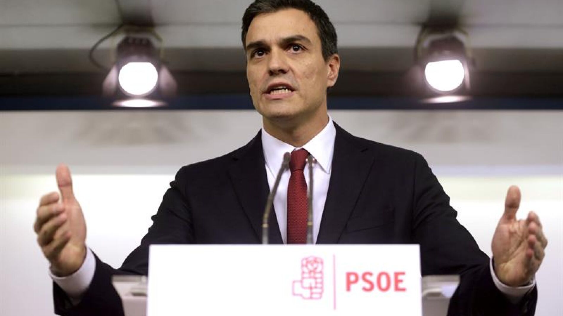 Pedro S&aacute;nchez, en rueda de prensa