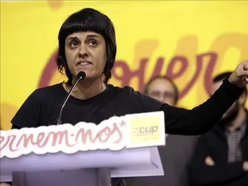 La número dos de la CUP en el Parlament, Anna Gabriel La número dos de la CUP en el Parlament, Anna Gabriel