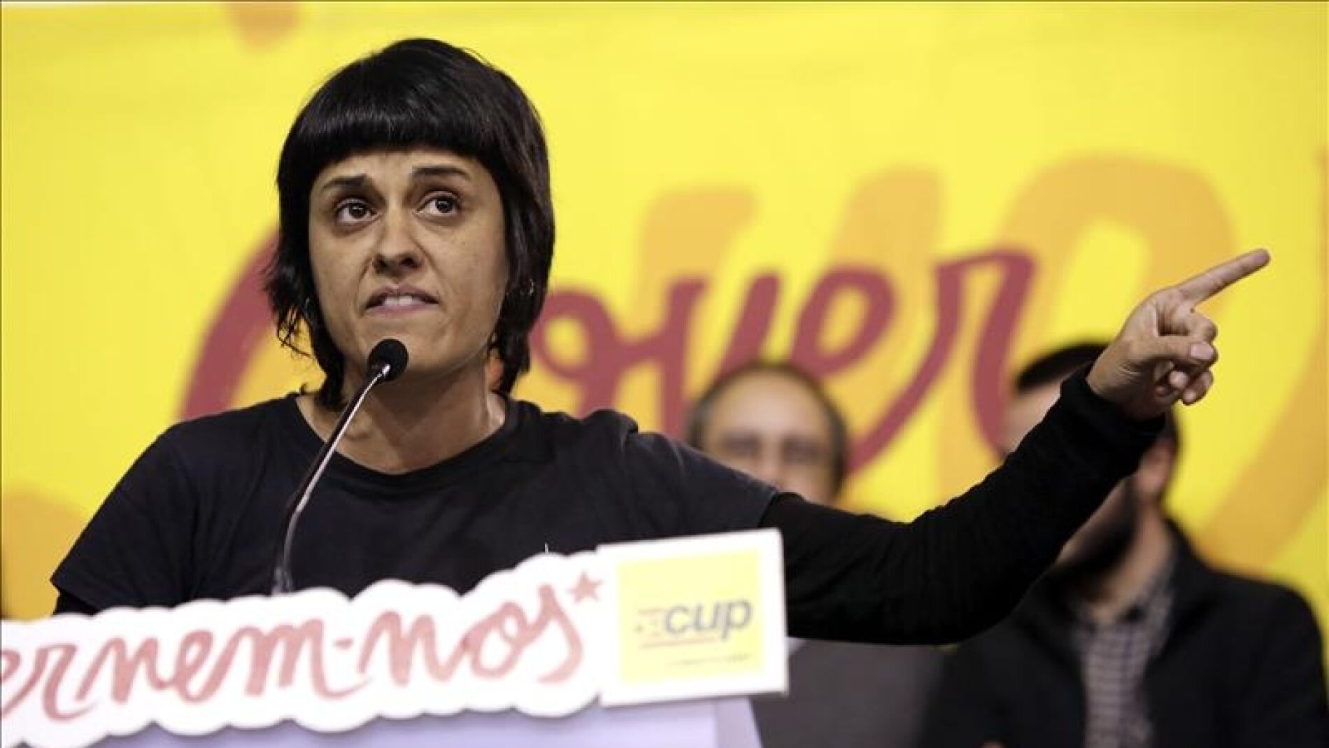 La n&uacute;mero dos de la CUP en el Parlament, Anna Gabriel