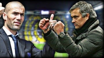 Zidane y Mourinho