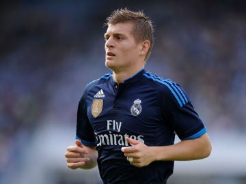 Toni Kroos, en un partido del Real Madrid