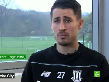 Bojan Krkić, delantero del Stoke City Bojan Krkić, delantero del Stoke City