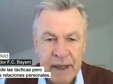 Ottmar Hitzfeld, exentrenador del Bayern Múnich Ottmar Hitzfeld, exentrenador del Bayern Múnich