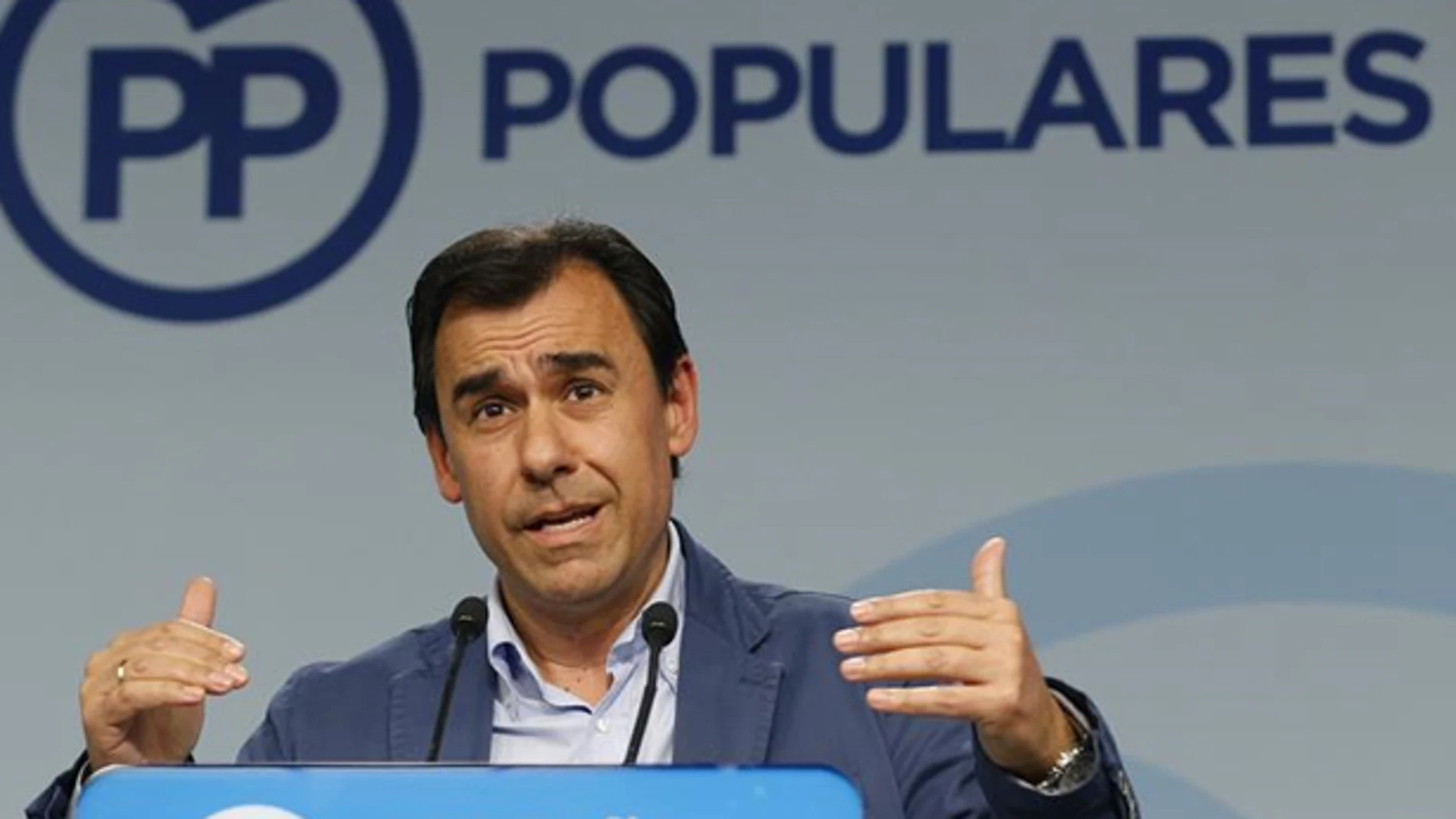 Martínez Maíllo habla ante los medios Martínez Maíllo habla ante los medios