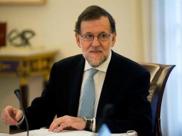 Mariano Rajoy durante el Consejo de Ministros