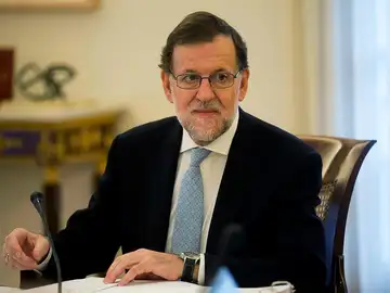 Mariano Rajoy durante el Consejo de Ministros Mariano Rajoy durante el Consejo de Ministros