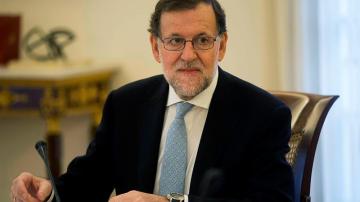 Mariano Rajoy durante el Consejo de Ministros