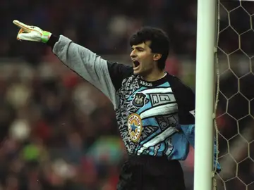 Pavel Srnicek, durante un partido con el Newcastle Pavel Srnicek, durante un partido con el Newcastle