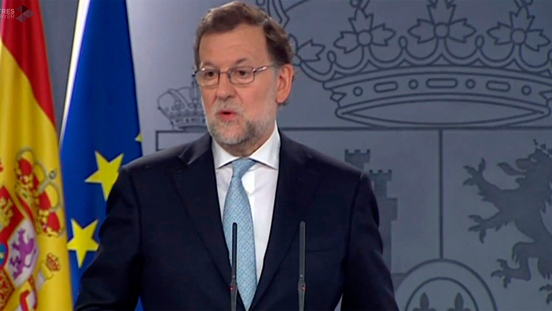 Mariano Rajoy, en rueda de prensa