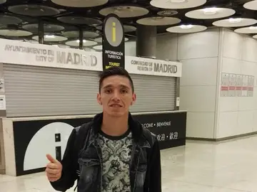 Kranevitter, en el aeropuerto Madrid Barajas - Adolfo Suárez Kranevitter, en el aeropuerto Madrid Barajas - Adolfo Suárez
