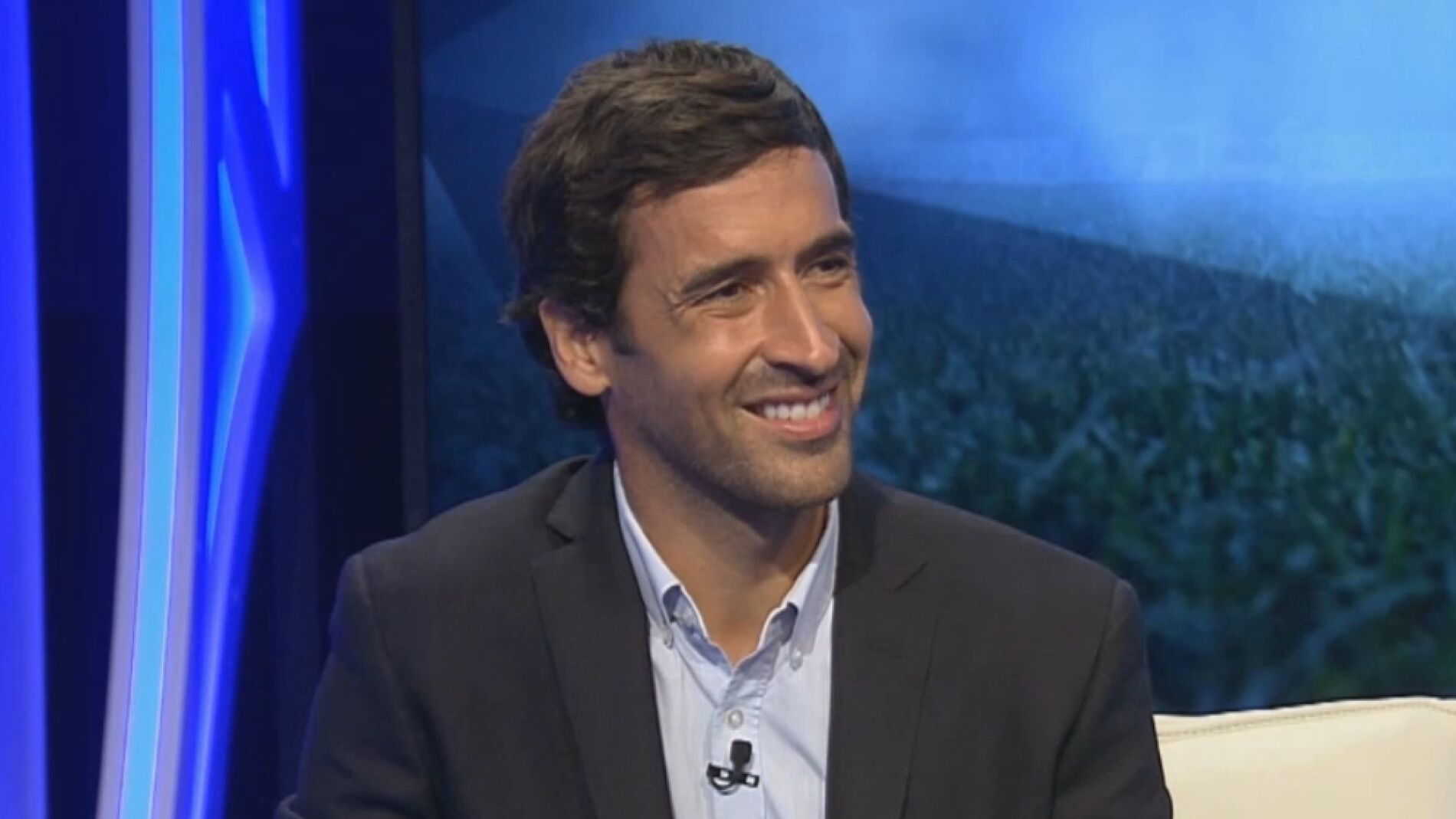 Ra&uacute;l Gonz&aacute;lez, durante la entrevista