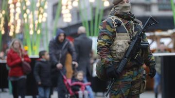 Militar en Bruselas