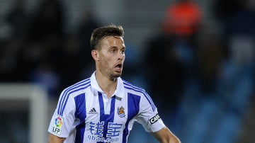 Canales, con la Real Sociedad