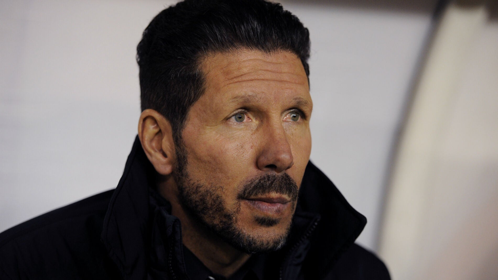 Simeone, en el banquillo