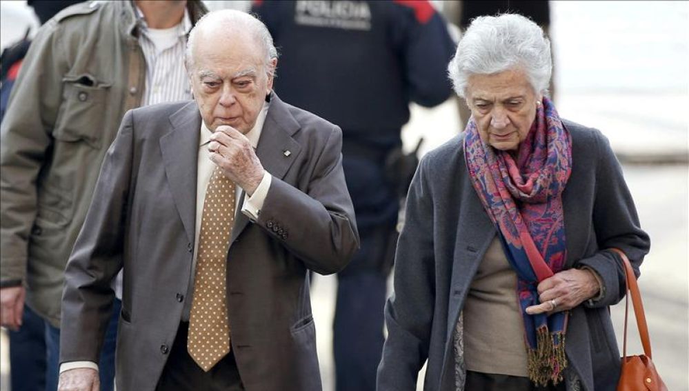 Jordi Pujol y Marta Ferrusola en una imagen de archivo
