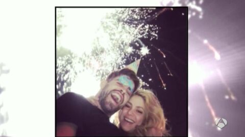 Gerard Piqu&eacute; y Shakira celebran la entrada en el a&ntilde;o 2016