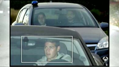 James Rodríguez y su rocambolesca persecución con la Policía