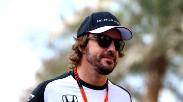 Fernando Alonso, con los colores de McLaren-Honda