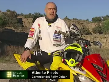 Alberto Prieto, corredor del Rally Dakar Alberto Prieto, corredor del Rally Dakar
