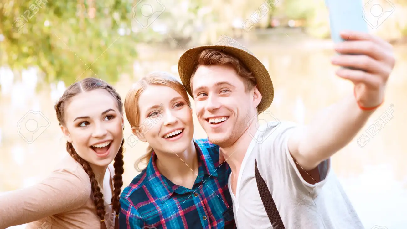 Selfie sonrisa