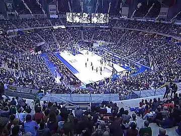 El Fernando Buesa Arena antes del partido El Fernando Buesa Arena antes del partido
