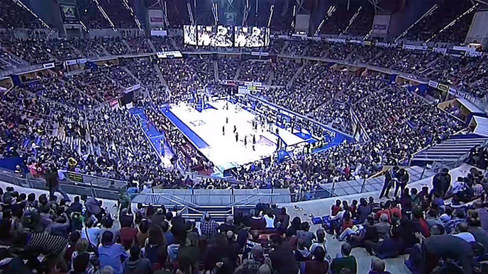 El Fernando Buesa Arena antes del partido