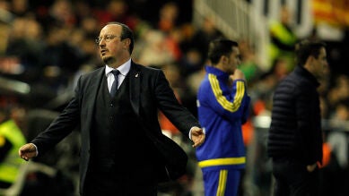 Benítez, sorprendido con su destitución al frente del Madrid