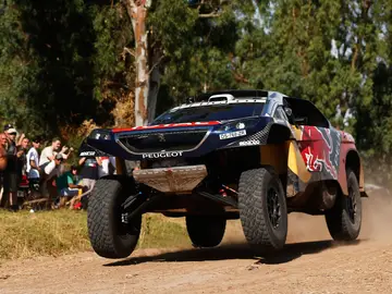 Loeb en el prólogo del Dakar Loeb en el prólogo del Dakar