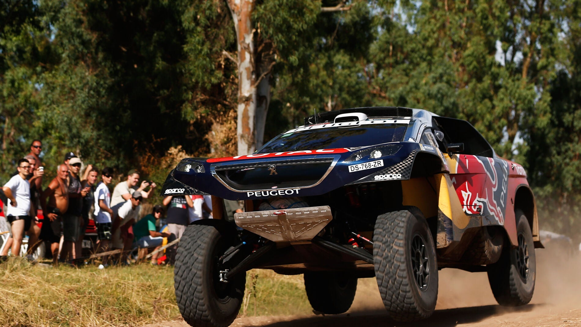 Loeb en el pr&oacute;logo del Dakar