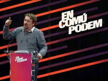 El cabeza de lista de En Comú Podem El cabeza de lista de En Comú Podem