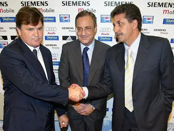 Florentino, con Camacho y García Remón Florentino, con Camacho y García Remón