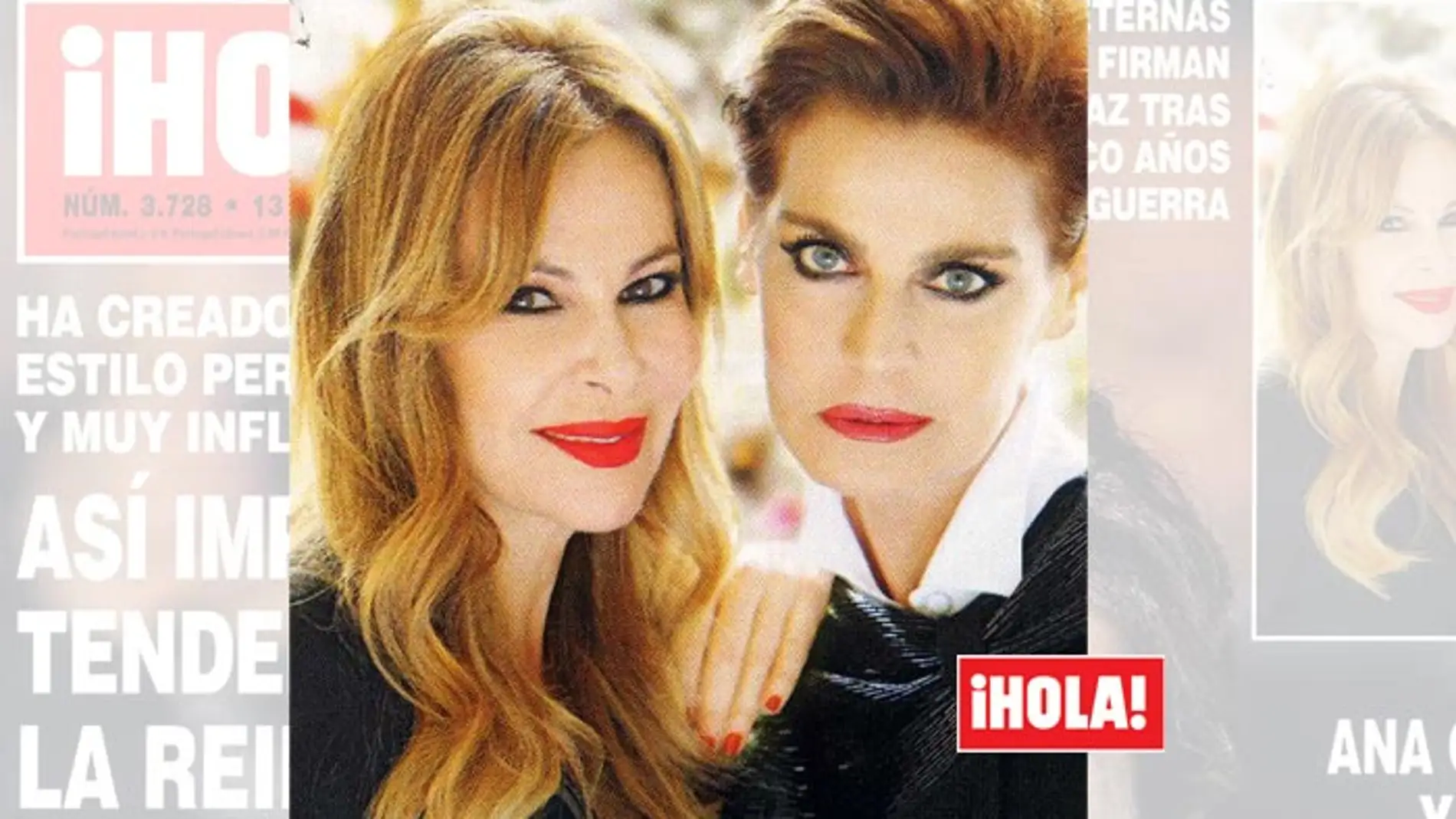 Ana Obregón y Antonia Dell'Atte firman la paz